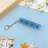 Lighting LED Keyboard Keychain Fidget Toys Clicker Sensory Toy Stress Relief  for Keyboard Keychain Fidget Gadget for Adults toy