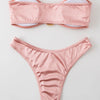 Bandeau Bikini Swimsuit Women 2026 Two-piece Swimwear Thong Bikinis Sets Female Bathing Suit Push Up Monokini Beach Wear Biquini