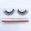 Magnetic Eyelashes With Eyeliner Kit 1Pair / Pack Reusable Most Natural Looking 3d Faux Mink Lashes No Glue magnetic lashes