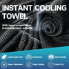 4 Packs Superfiber Ice Towel Soft Breathable Cold Towel Cooling for Yoga, Sports, Golf, Gym, Camping, Running, Fitness, Exercise