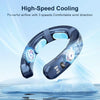New Hanging Neck Fan Wearable Air Conditioner USB Rechargeable Portable 3 Refrigeration Mute 6000mAh Outdoor Summer Cooler Fans