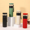 New Stainless Steel Insulated Cup 500ML Capacity Tea Water Separation Vacuum Mug Leak-Proof Tea Infuser Bottle