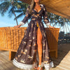 Women Swimsuit Cover Up Sleeve Beach Tunic Dress Robe De Plage Solid White Cotton Pareo High Collar Beachwear