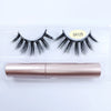 Magnetic Eyelashes With Eyeliner Kit 1Pair / Pack Reusable Most Natural Looking 3d Faux Mink Lashes No Glue magnetic lashes