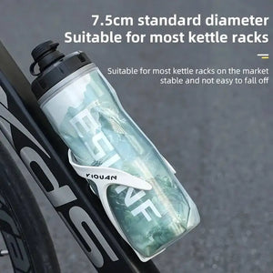 ESLNF Insulated And Outdoor Ice-Protected Heat Bottles 610Ml PP5 Bicycle Sports Cup Cycling Bike Water Bottle - Iceprotected