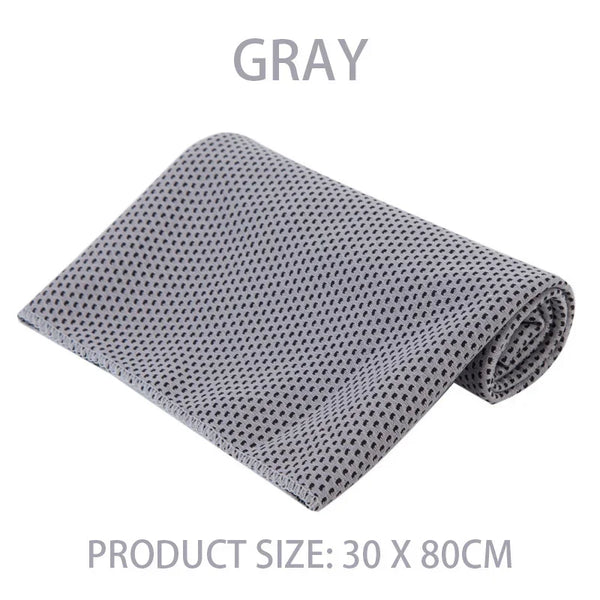 Microfiber Quick Dry Cooling Towel for Sports Fitness Camping Outdoor Ice Cold Towel