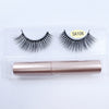 Magnetic Eyelashes With Eyeliner Kit 1Pair / Pack Reusable Most Natural Looking 3d Faux Mink Lashes No Glue magnetic lashes