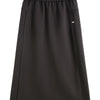 DUSHU Plus Size Women's Fashionable Stylish Sweatshirt Skirt Sweatpants Suit 2025 Spring New Design Solid Versatile Casual Set