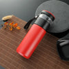 New Stainless Steel Insulated Cup 500ML Capacity Tea Water Separation Vacuum Mug Leak-Proof Tea Infuser Bottle