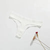 Women Sexy Thong Women Tanga Low Waist Underwear Girls Brief Breath T-back Cotton Panties Female Solid Color Underpant Ladies