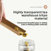 New Stainless Steel Insulated Cup 500ML Capacity Tea Water Separation Vacuum Mug Leak-Proof Tea Infuser Bottle