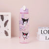 Pink Hello Kitty 800Ml Water Bottle Kuromi Melody Anime Design Large Capacity Pop-Up Straw Leakproof Outdoor Sport Gifts