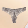 10Pcs Women's Floral Lace Panties Sexy Bow Decor Low Rise Underwear Soft Breathable Panties, Ideal for Daily Wear,  Gym, Parties