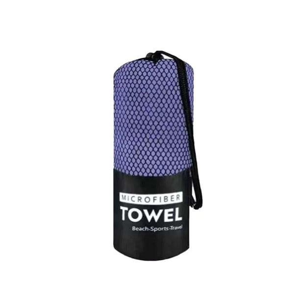 Microfiber Ice Cold Towel 6 Sizes  Quick Dry Super Absorbent Towel  Beach Gym Yoga Camping Travel Sports  Portable Storage Bag