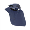 Solar Fan Hat with Neck Flap UV Protection Hat with Solar Fan USB Rechargeable Breathable Men Summer Outdoor Fishing Hat