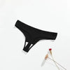 Women Sexy Thong Women Tanga Low Waist Underwear Girls Brief Breath T-back Cotton Panties Female Solid Color Underpant Ladies