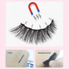Magnetic Eyelashes With Eyeliner Kit 1Pair / Pack Reusable Most Natural Looking 3d Faux Mink Lashes No Glue magnetic lashes