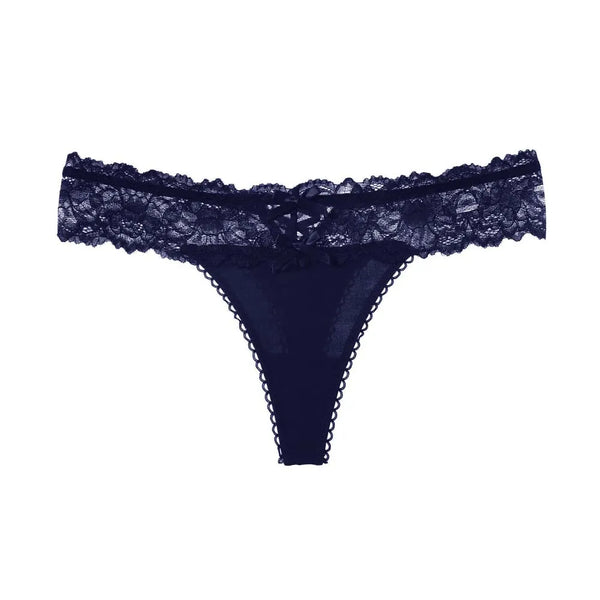 Women Sexy Lace Panties Low-Waist Briefs Thong Female Summer Underwear G String Breathable Lingerie Embroidery Intimates