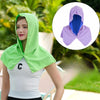 Cooling Hoodie Towel - UV Protection, Quick Drying, Perfect for Sports, Camping, Workouts, Cycling, Golf, Running, Hiking, and F