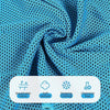 Quick Drying Cooling Towel Soft Breathable Chilly Sweat Absorption Cold Towel with Storage Box Sports Running Yoga Gym Club