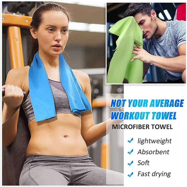 Outdoor Microfiber Quick Drying Sports Cooling Ice Towel Cold Sports Towel Fitness Cool Towel Camping