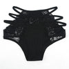 Women's Panties Sexy Lace Hollow Out Lingerie Breathable Ultra-Thin Underpants Lace Floral Comfortable High Waist Elastic Briefs