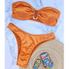 Bandeau Bikini Swimsuit Women 2026 Two-piece Swimwear Thong Bikinis Sets Female Bathing Suit Push Up Monokini Beach Wear Biquini