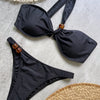 Sexy Bikini Swimsuit High Waist Mesh Brazilan Bikini Set Swimwear for Women Cheeky Bathing Suits Summer Female