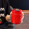 1pc 220ml Insulated Coffee Tumbler with Built-in Tea Strainer - Leakproof, Portable Mini Thermos for Outdoor