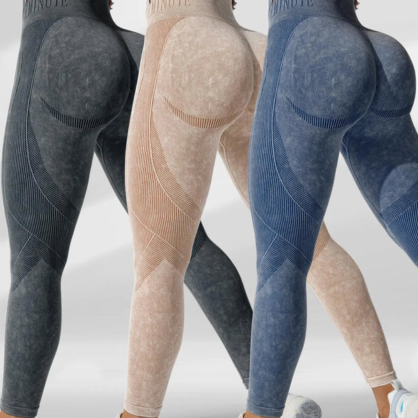 Women'S Solid Sports High Stretch Leggings, Ladies Sportswear, Workout Gym Leggings, Fitness Yoga Pants for Women, Plain Leggings