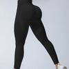 Women'S Solid Sports High Stretch Leggings, Ladies Sportswear, Workout Gym Leggings, Fitness Yoga Pants for Women, Plain Leggings