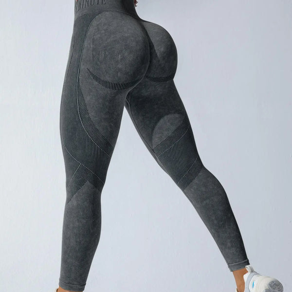 Women'S Solid Sports High Stretch Leggings, Ladies Sportswear, Workout Gym Leggings, Fitness Yoga Pants for Women, Plain Leggings